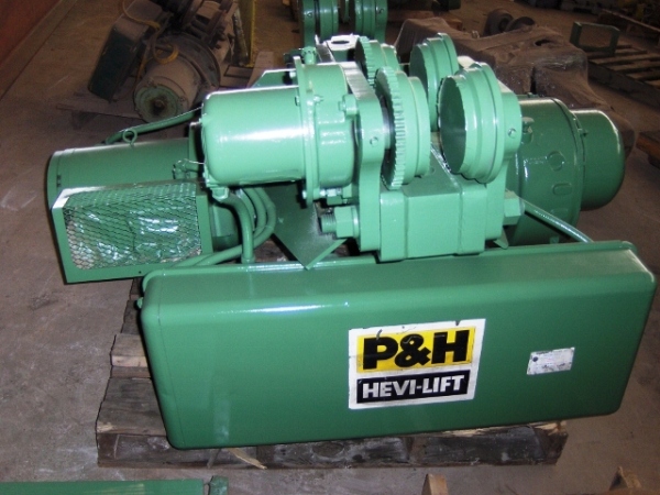 5 Ton, P & H, hoist, underhung motor driven trolley, 460/3/60, (4 available) - Image 1
