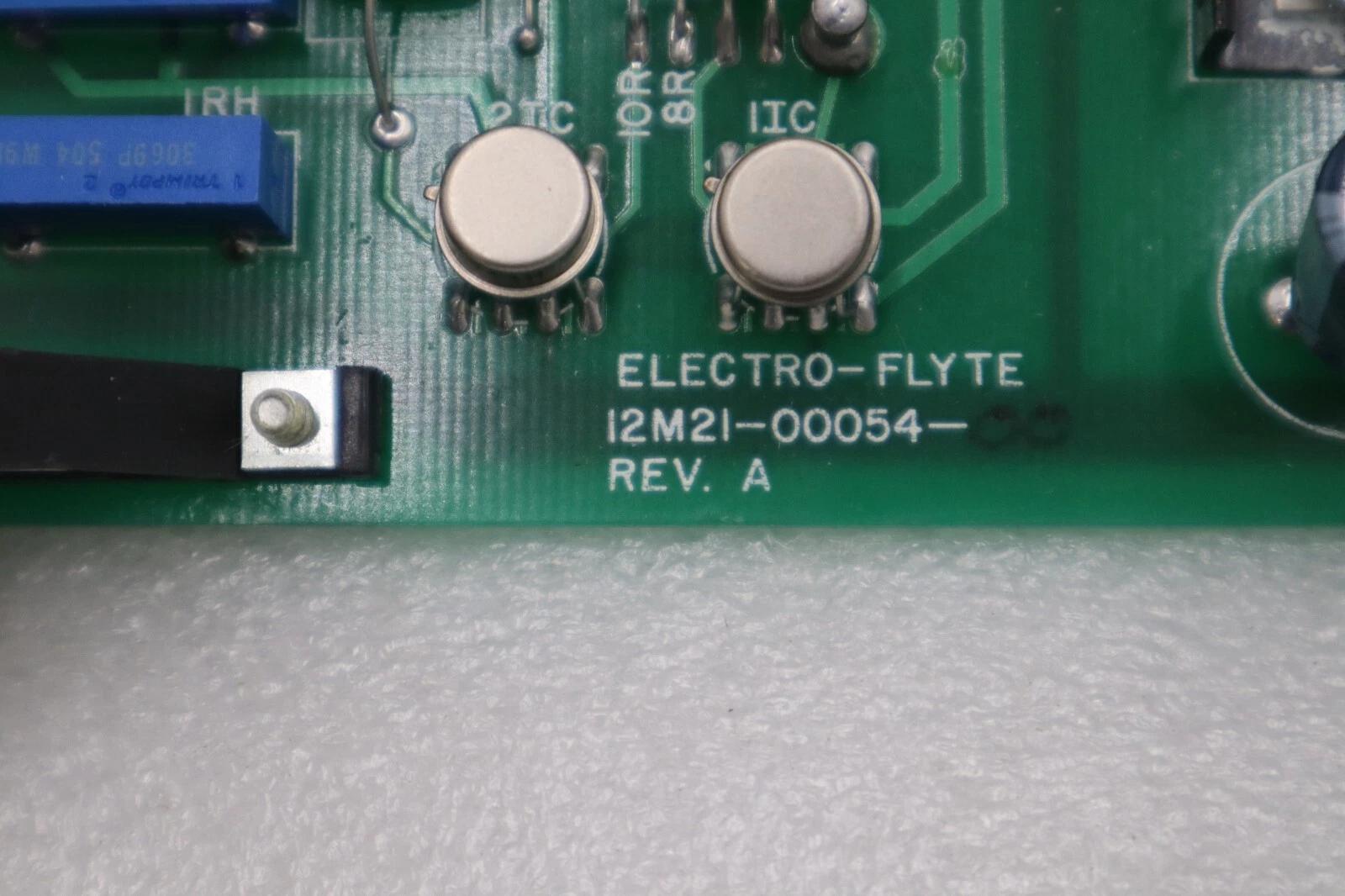 New electro-flyte 12m21-00054-00 rev a regulator card stock 5630a - Image 2