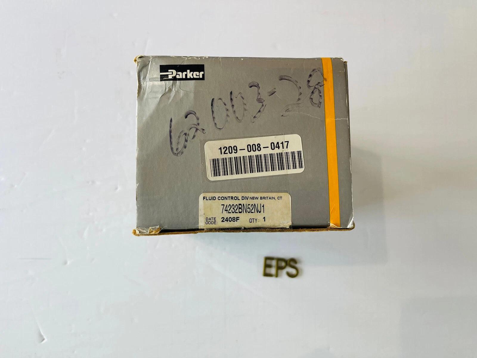 Parker Fluid Control DIV Skinner Valve 3/4" 74232BN52NJ1 #K-1449 - Image 1