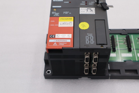 New mitsubishi a173uhcpu motion controller w/ a178b-s1 8-slot base unit #l-701 - Image 4