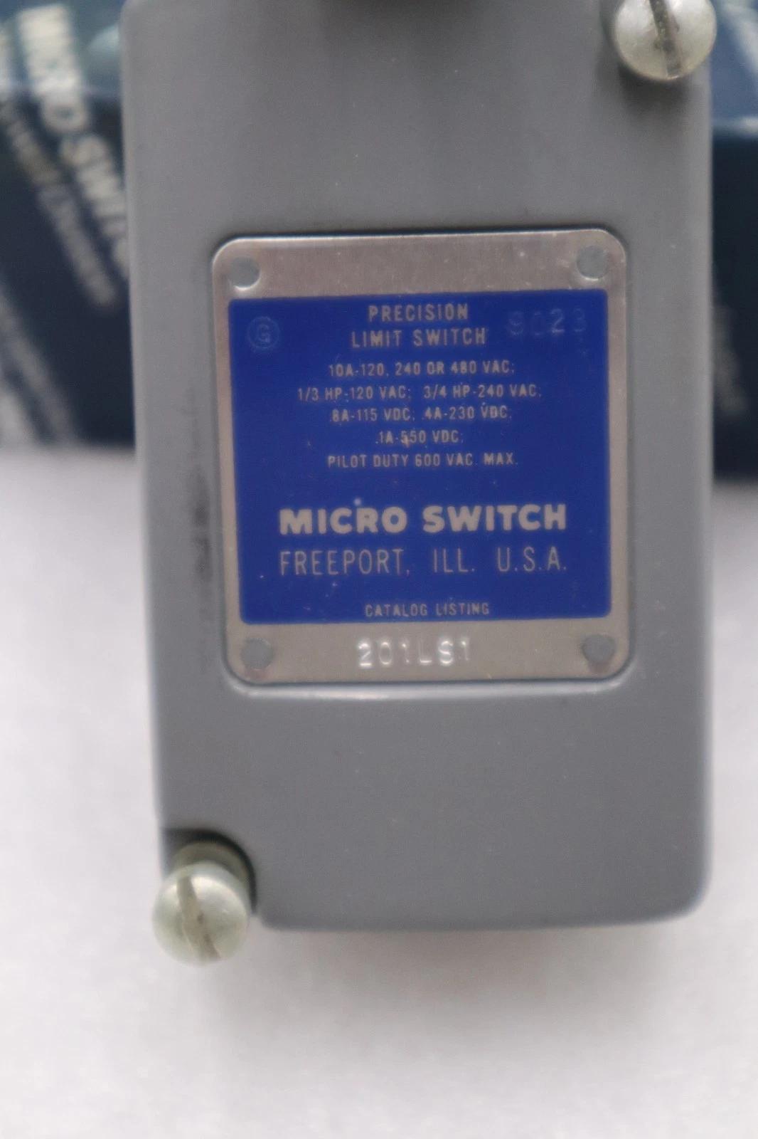 Micro Switch 201LS1 Limit Switch NEW IN BOX STOCK H1122A - Image 2