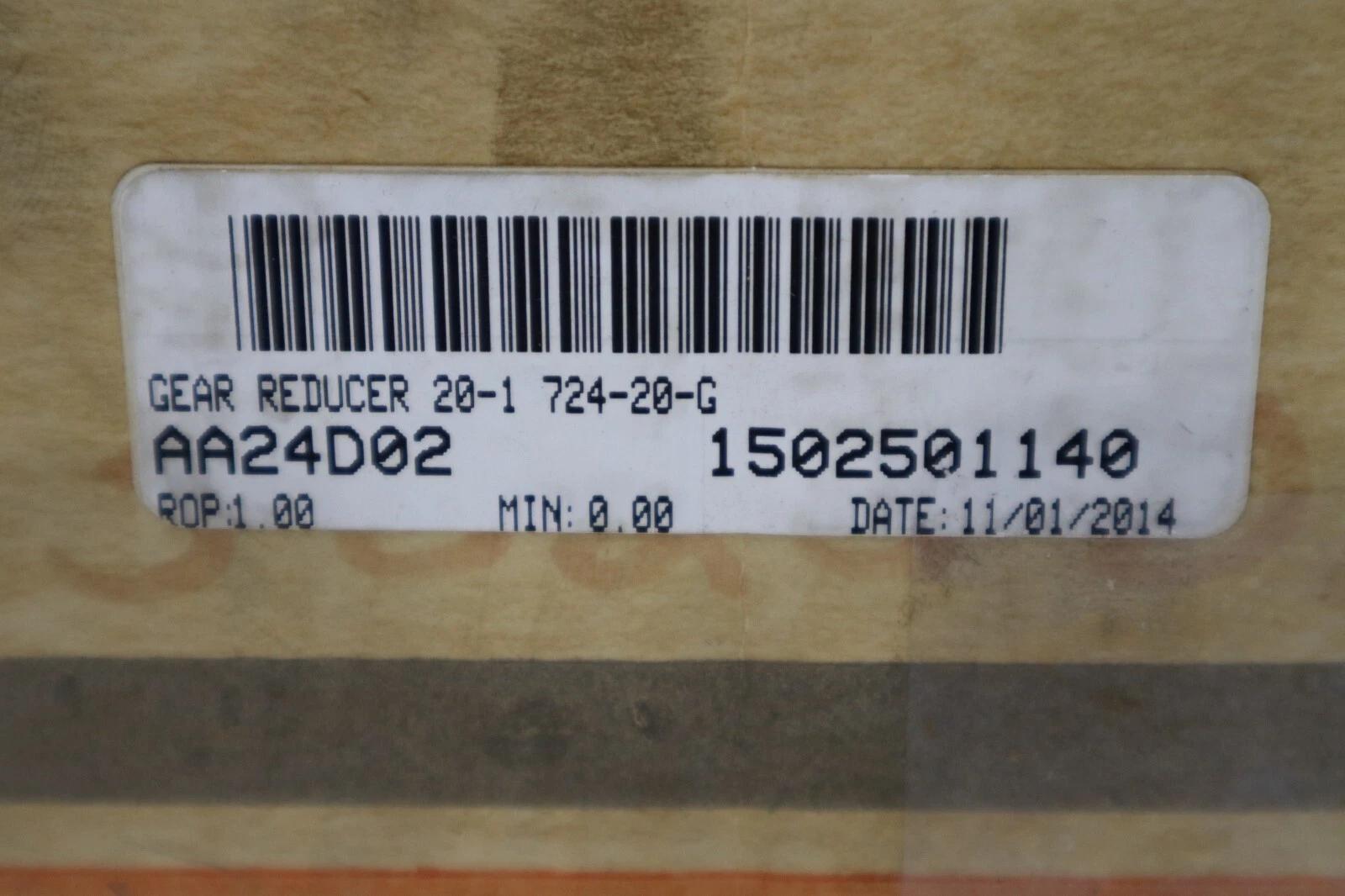 New altra industrial motion 724-20-g/ 72420g worm speed reducer stock 3021a - Image 3