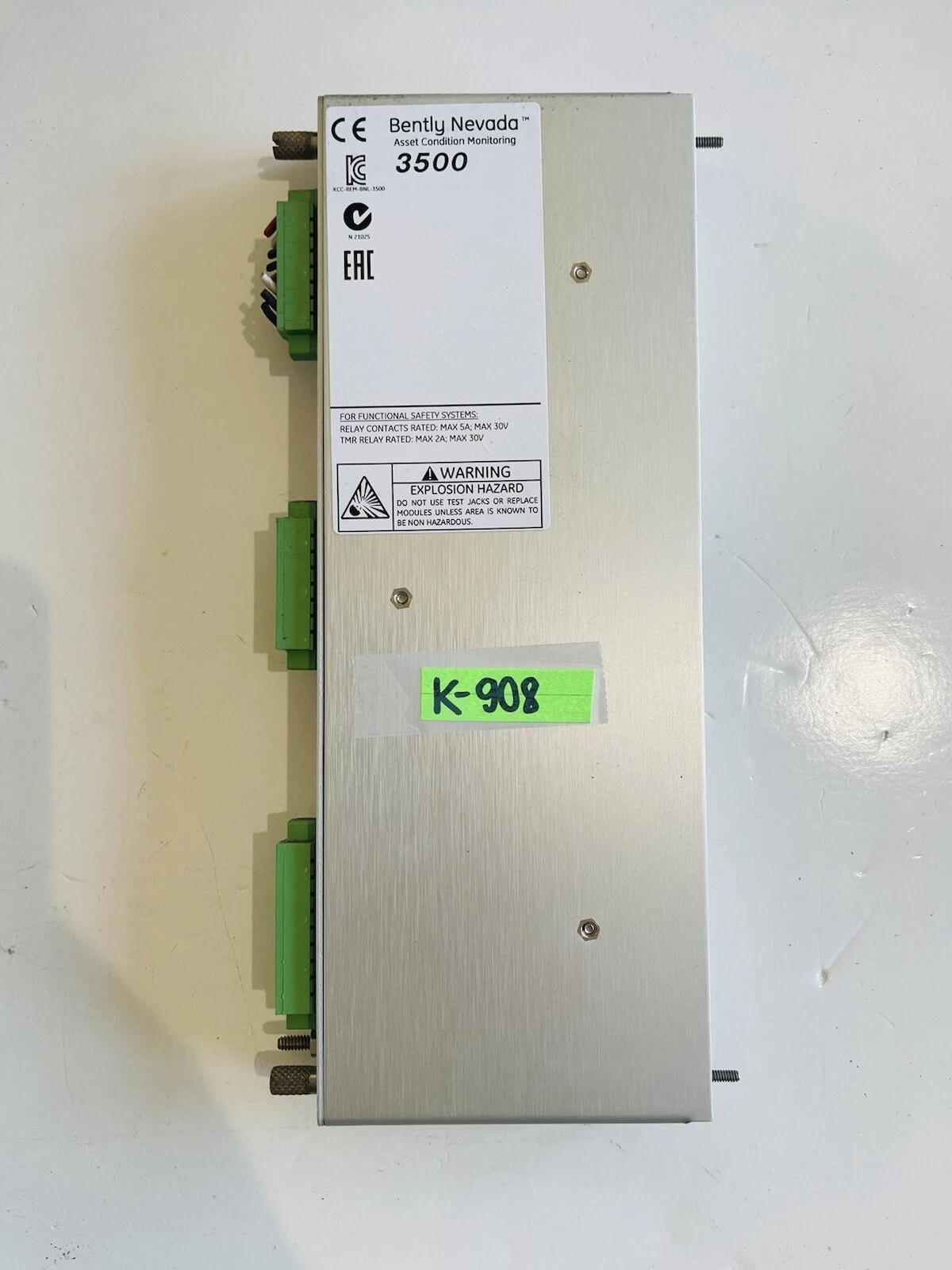 Bently Nevada 140471-01 Series 3500/42 Prox/Velom I/O Module K-908 - Image 2
