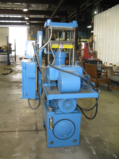 30 Ton, Up-acting, 12" x12" elec.platens, 5.5" daylight, 4.5" stroke, 5" bore single-acting, 5 HP, #2233 - Image 2