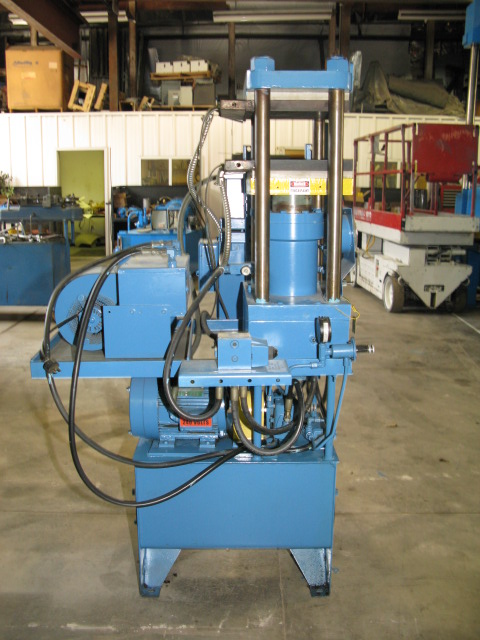 30 Ton, Up-acting, 12" x12" elec.platens, 5.5" daylight, 4.5" stroke, 5" bore single-acting, 5 HP, #2233 - Image 3