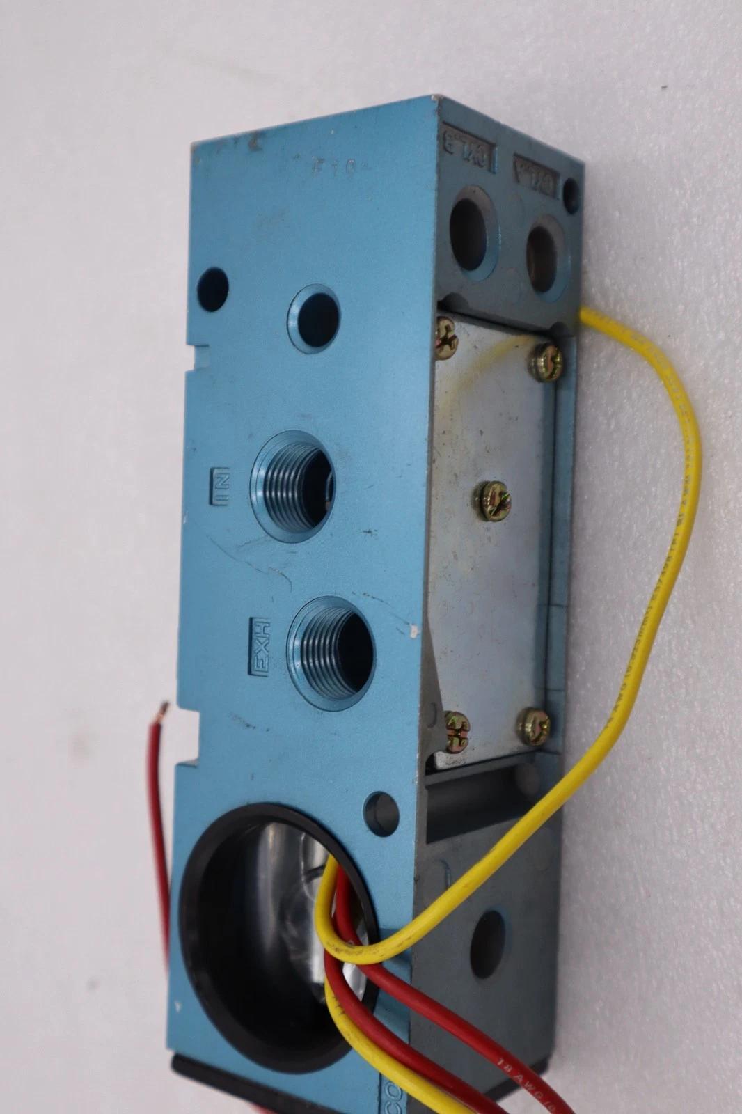 New mac valves 82a-0a-cka pneumatic solenoid valve base manifold stock h1510 - Image 3
