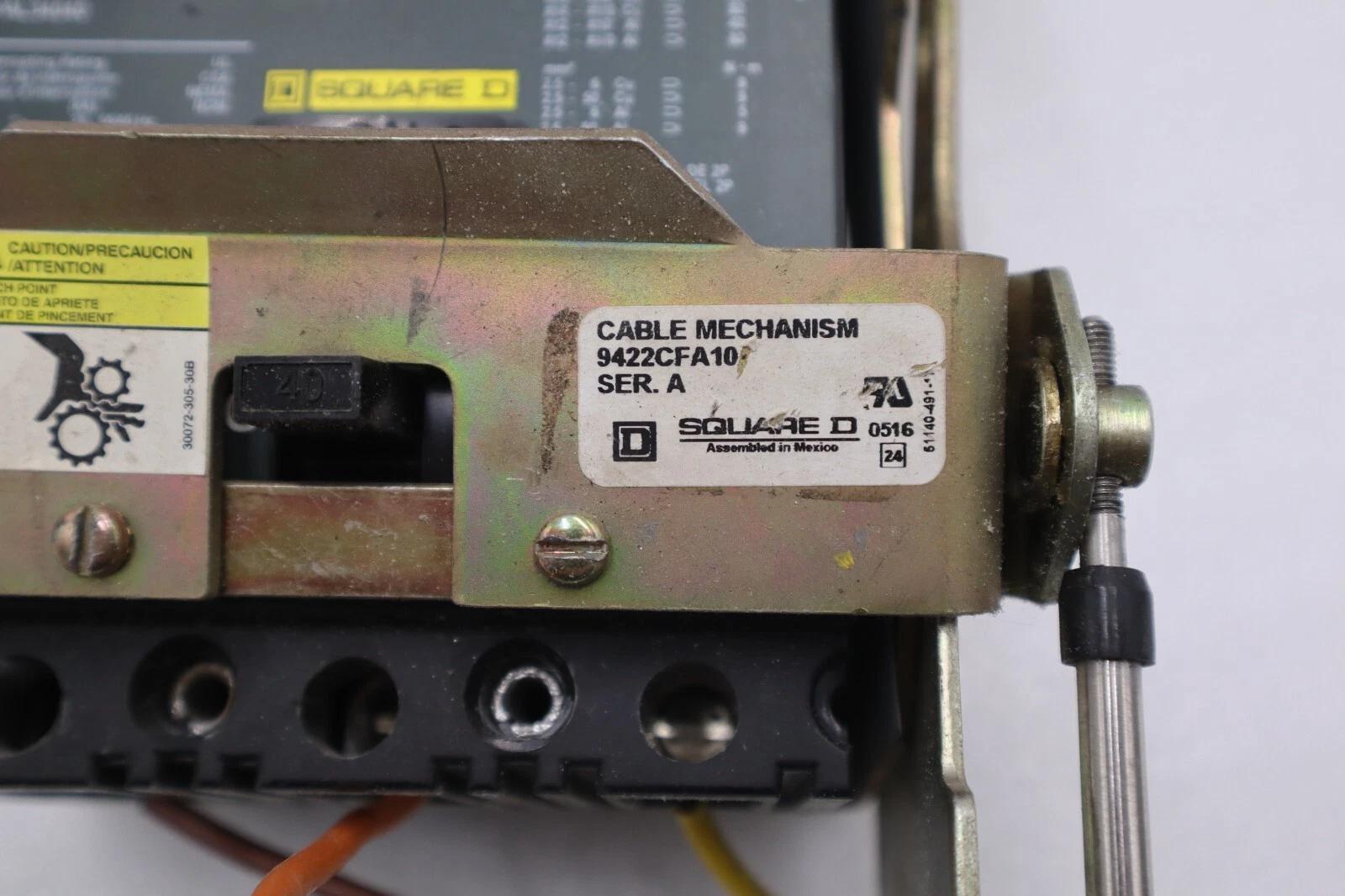 Schneider electric 9422cfa10 square d fal34040 stock 2401a - Image 2