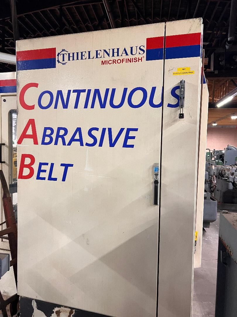 Thielenhaus CAB, CNC, continuous abrasive belt, microfinisher, few hours, 2000 - Image 6