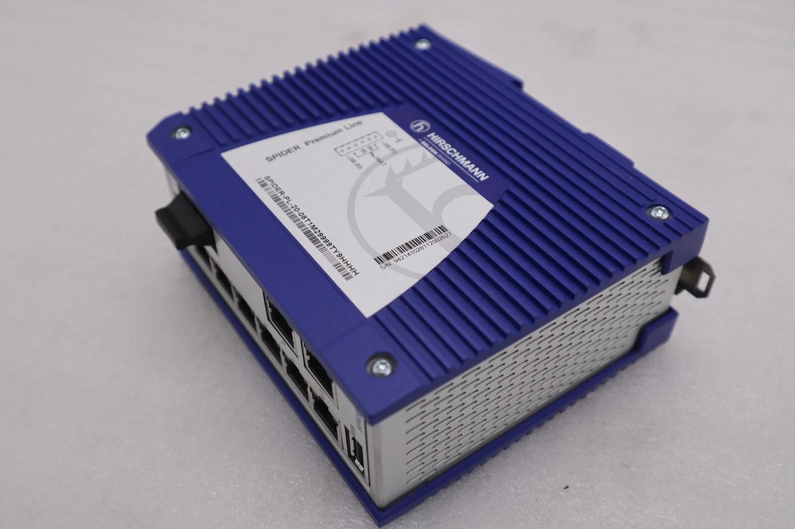 Hirschmann IEC 61131-2 Spider 8TX Rail Ethernet Switch STOCK 1813B - Image 5