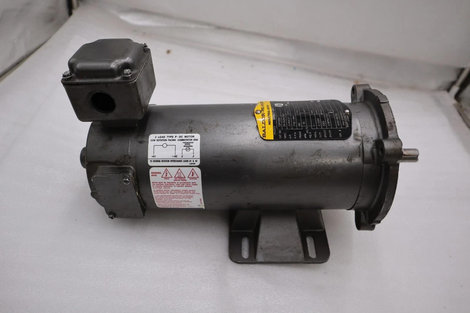 New Baldor IDNM3534 Inverter Duty AC Motor .33HP 1725RPM 3PH 60Hz STOCK H1569 - Image 6