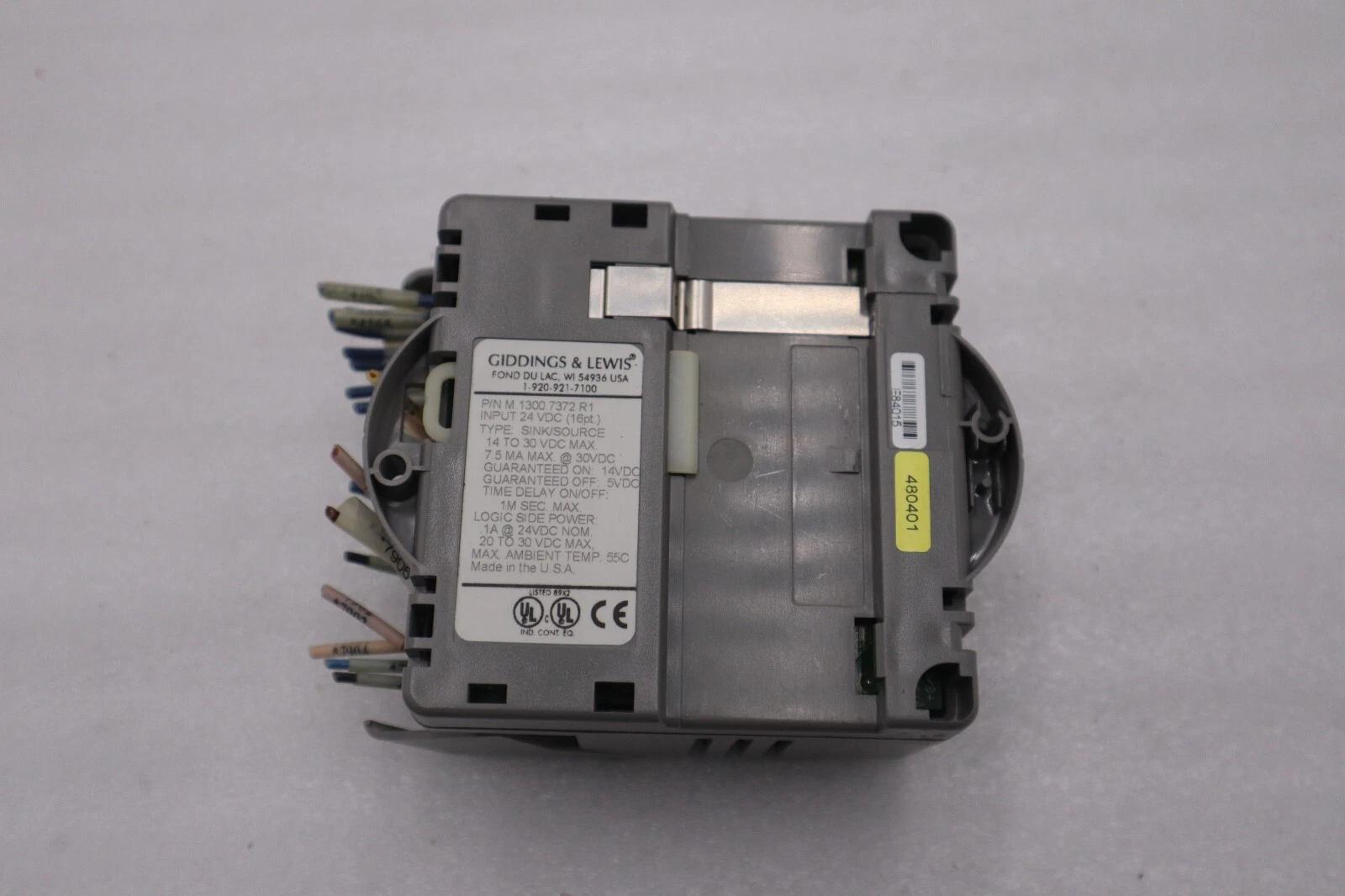 GIDDINGS & LEWIS M.1300.7372 R1 Input Module 24VDC SINK/SOURCE STOCK 629-D - Image 4