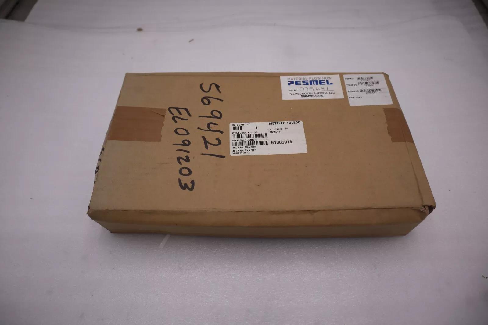 Mettler toledo jbox 6h ana std tb100481 / 61005973 new in box stock g530 - Image 1