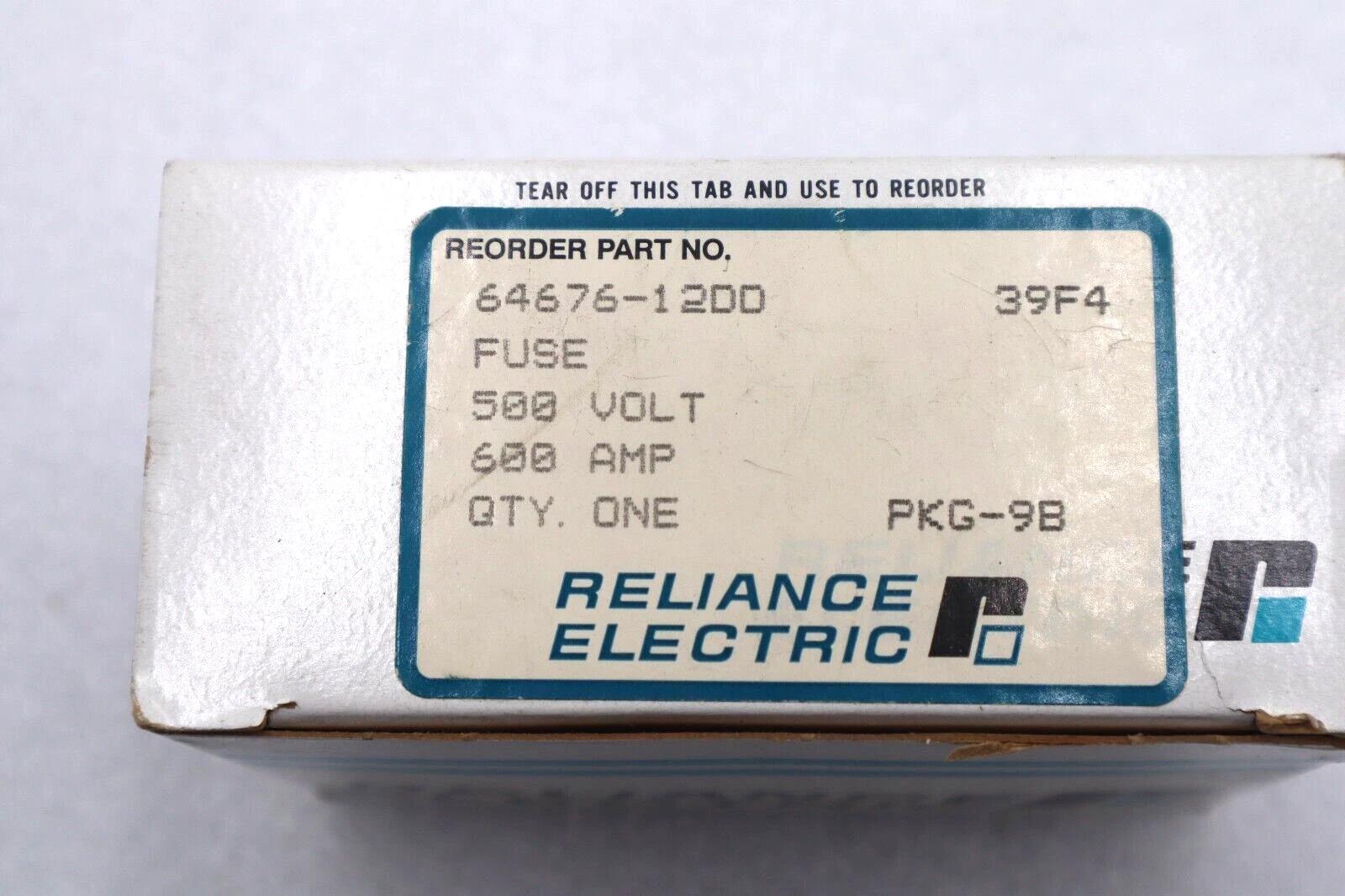 Bussmann XL50F600 SEMI CONDUCTOR FUSE 600AMP 500V #K-537A - Image 3