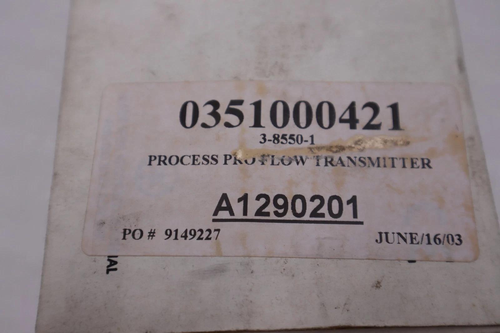 George fischer signet 159000047 385501 process flow meter 3-8550-1 new #5581a - Image 3