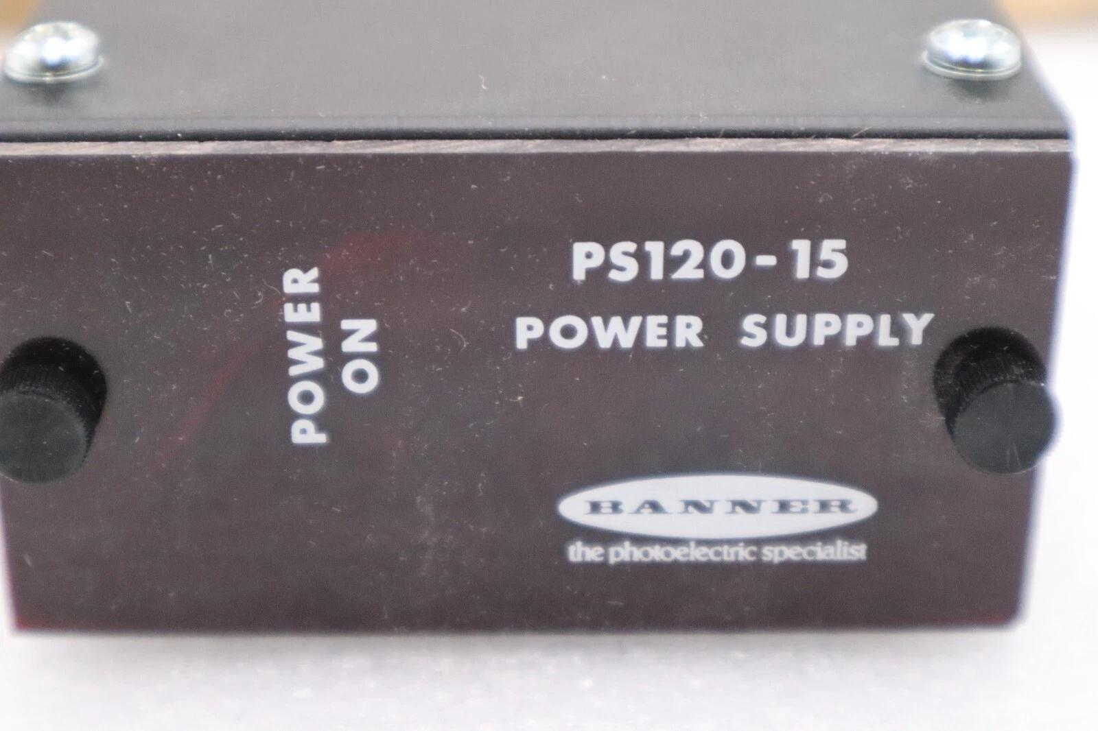 NEW OPEN BOX Banner Engineering PS120-15 Power Supply STOCK H410A - Image 2