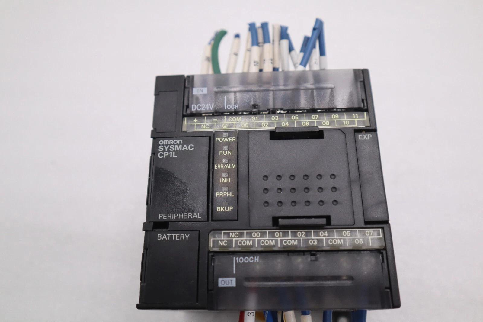 Omron CP1L-L20DR-D CONTROLLER PROGRAMMABLE CPU 12INPUT STOCK 2992C - Image 1