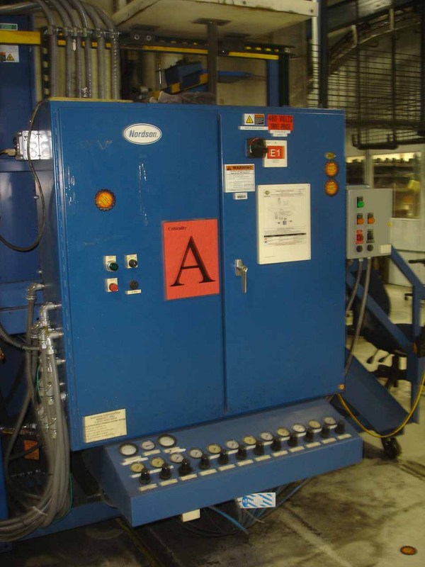 6-Stage Powder Coating System, Koch /Nordson, 30" width x 36" H Opening, 12 FPM - Image 6