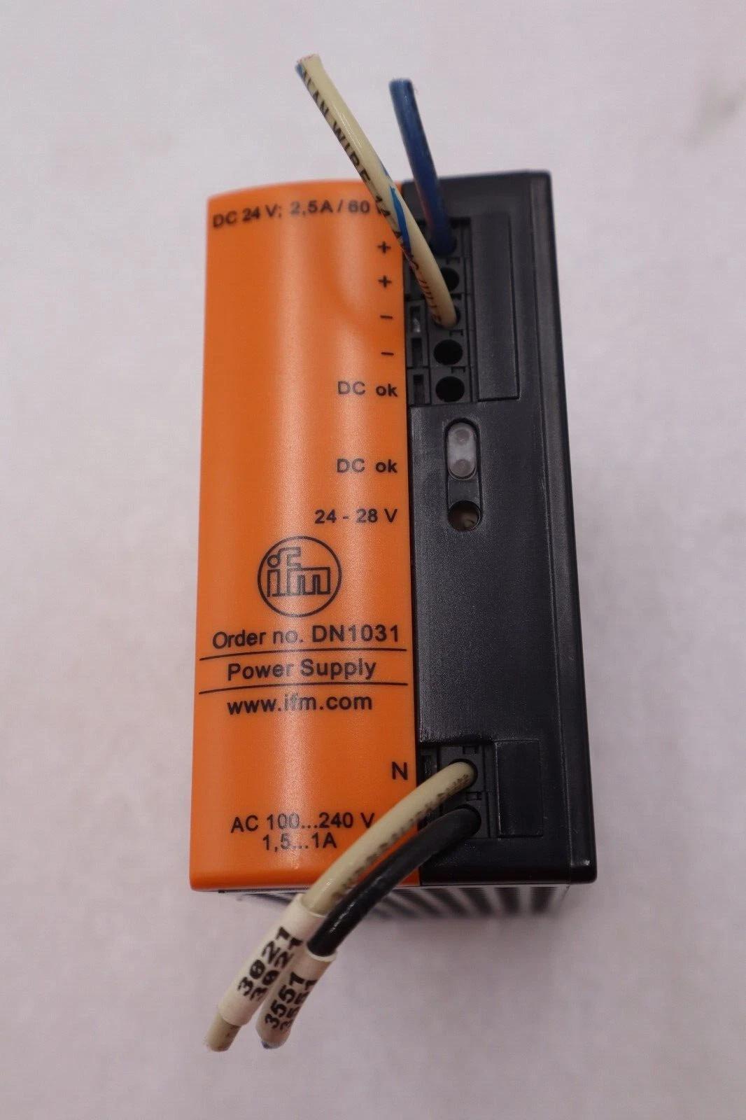 EFECTOR PSU-1AC/24VDC-2,5A-DN1031 POWER SUPPLY STOCK L-244-A - Image 1