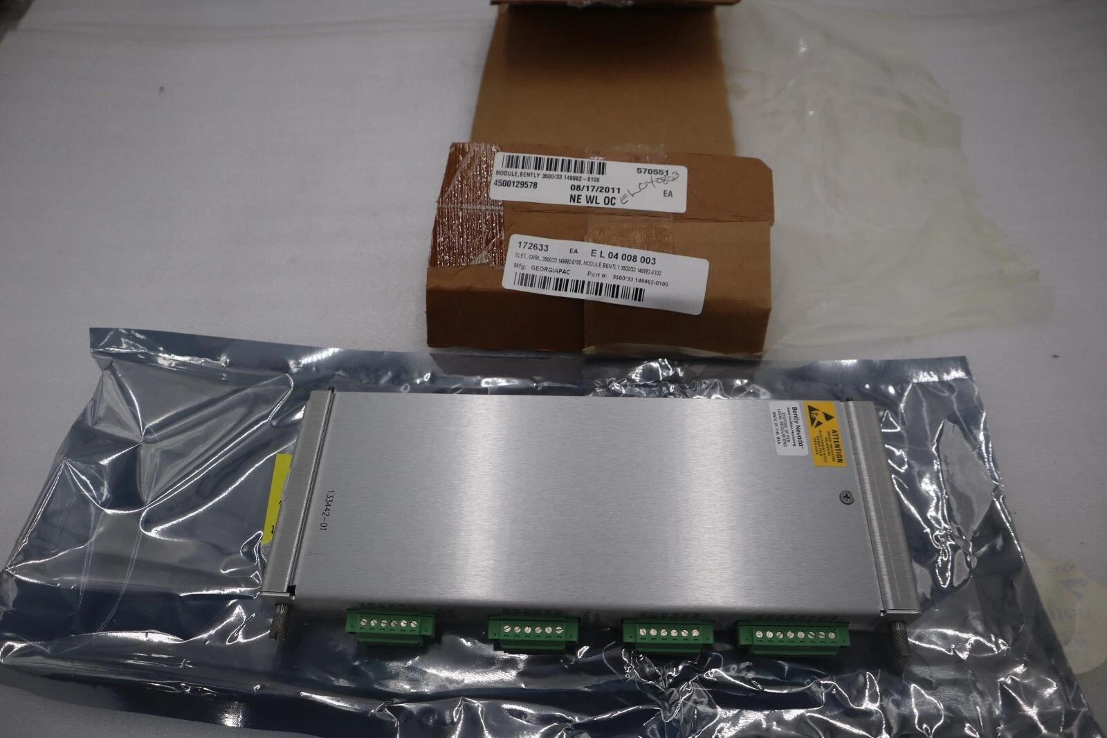 Bently Nevada 149986-100 3500/33 16 Channel Relay Module NEW UNIT STOCK G304A - Image 1