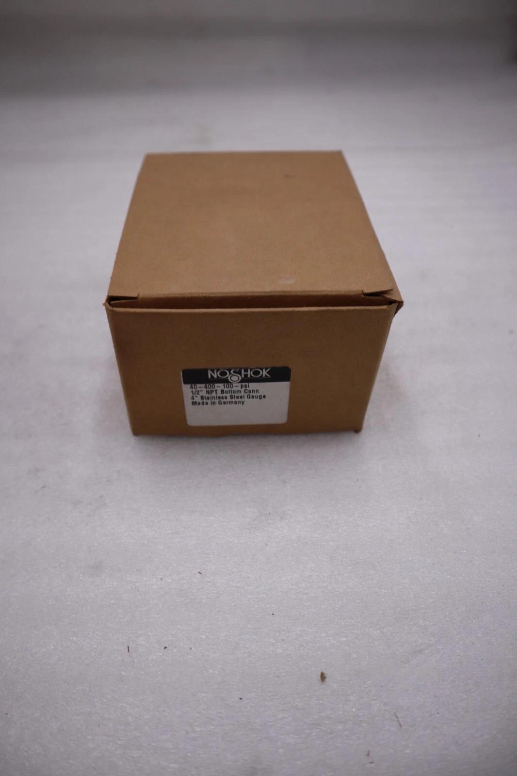 NEW Noshok 316 SS Tube and Socket Pressure Gauge 0-160 PSI STOCK H457 - Image 3