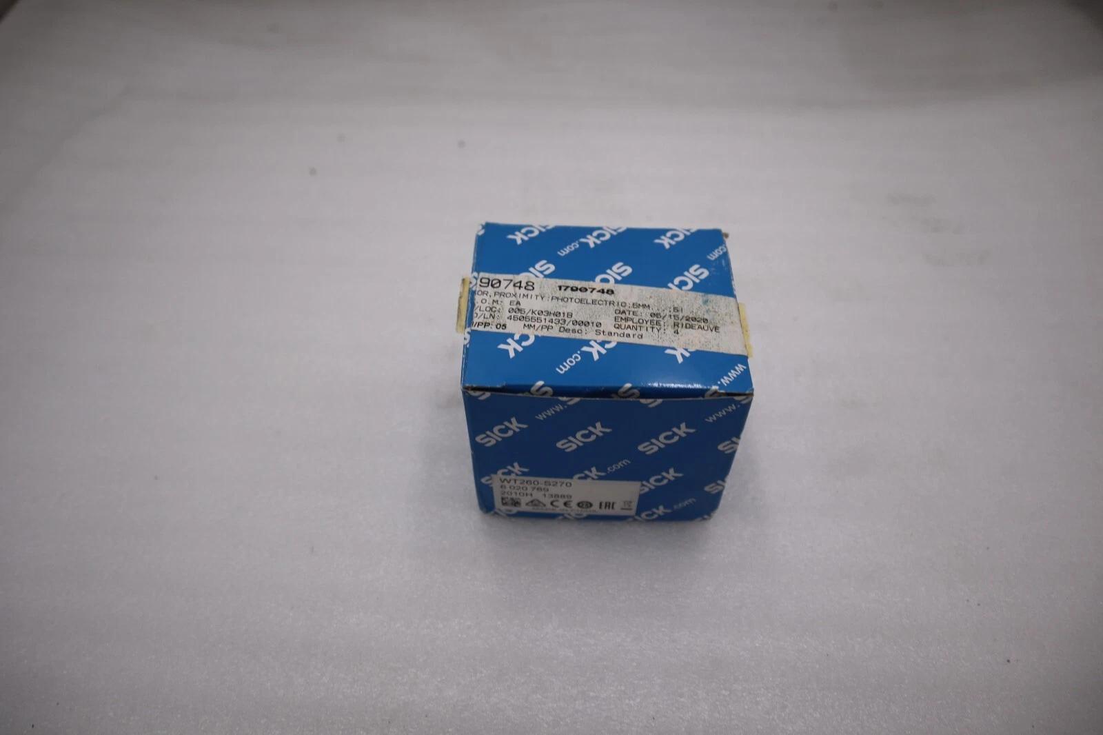 NEW In Box Sick WT260-S270 Photoelectric Sensor Switch 6020769 STOCK H633A - Image 1