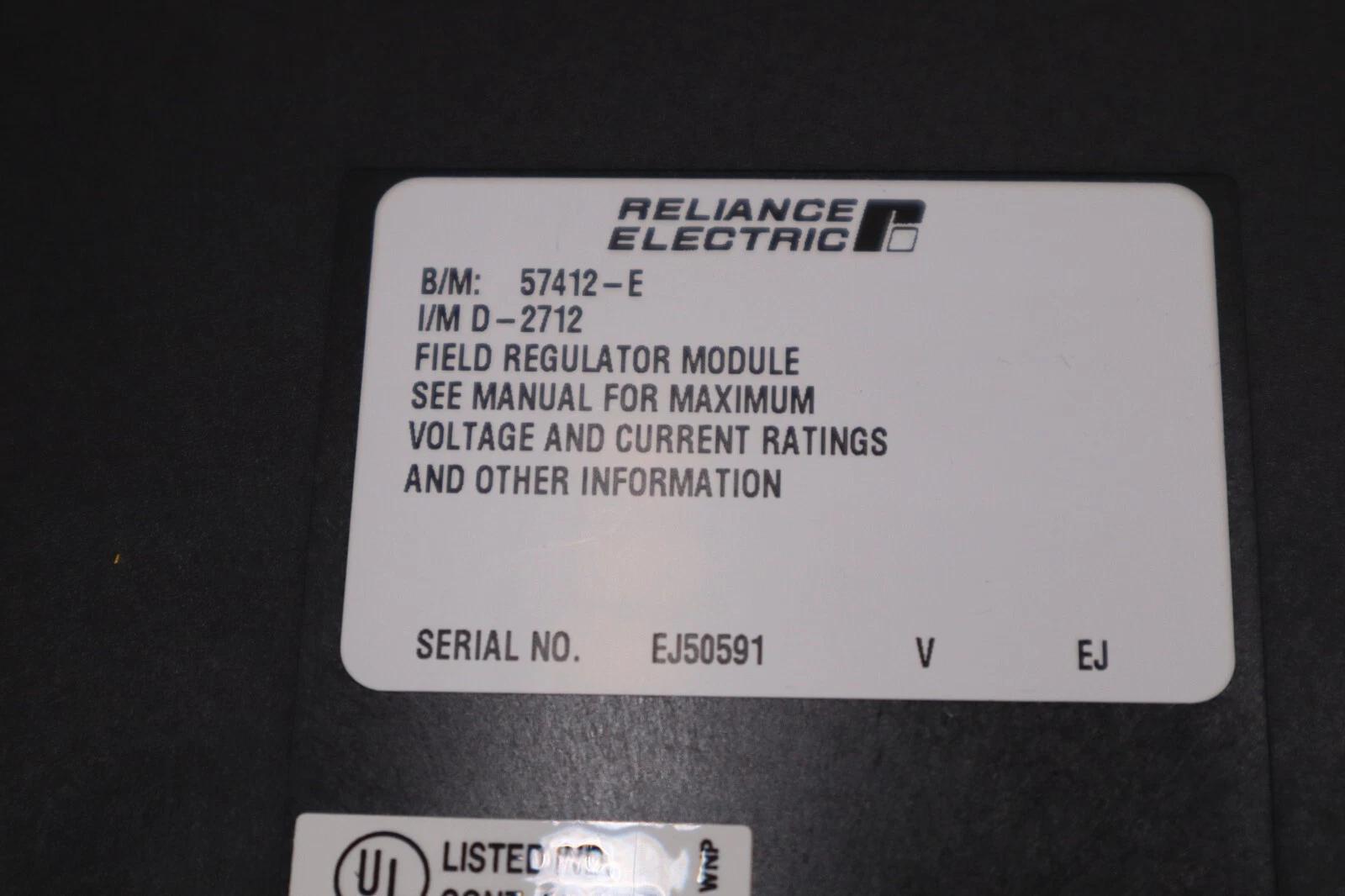 Automax reliance electric 0-57412-e field regulator module new stock g421 - Image 2