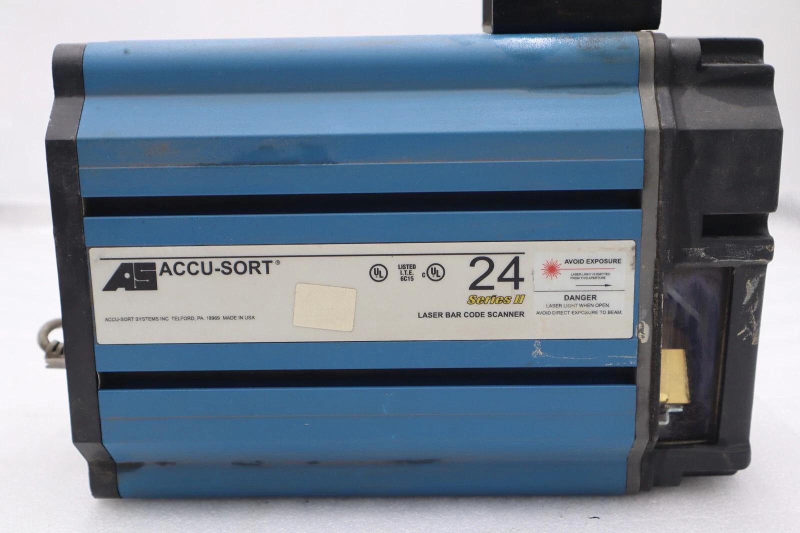 Accu-sort 24i series ii laser bar code scanner stock #2798 - Image 7