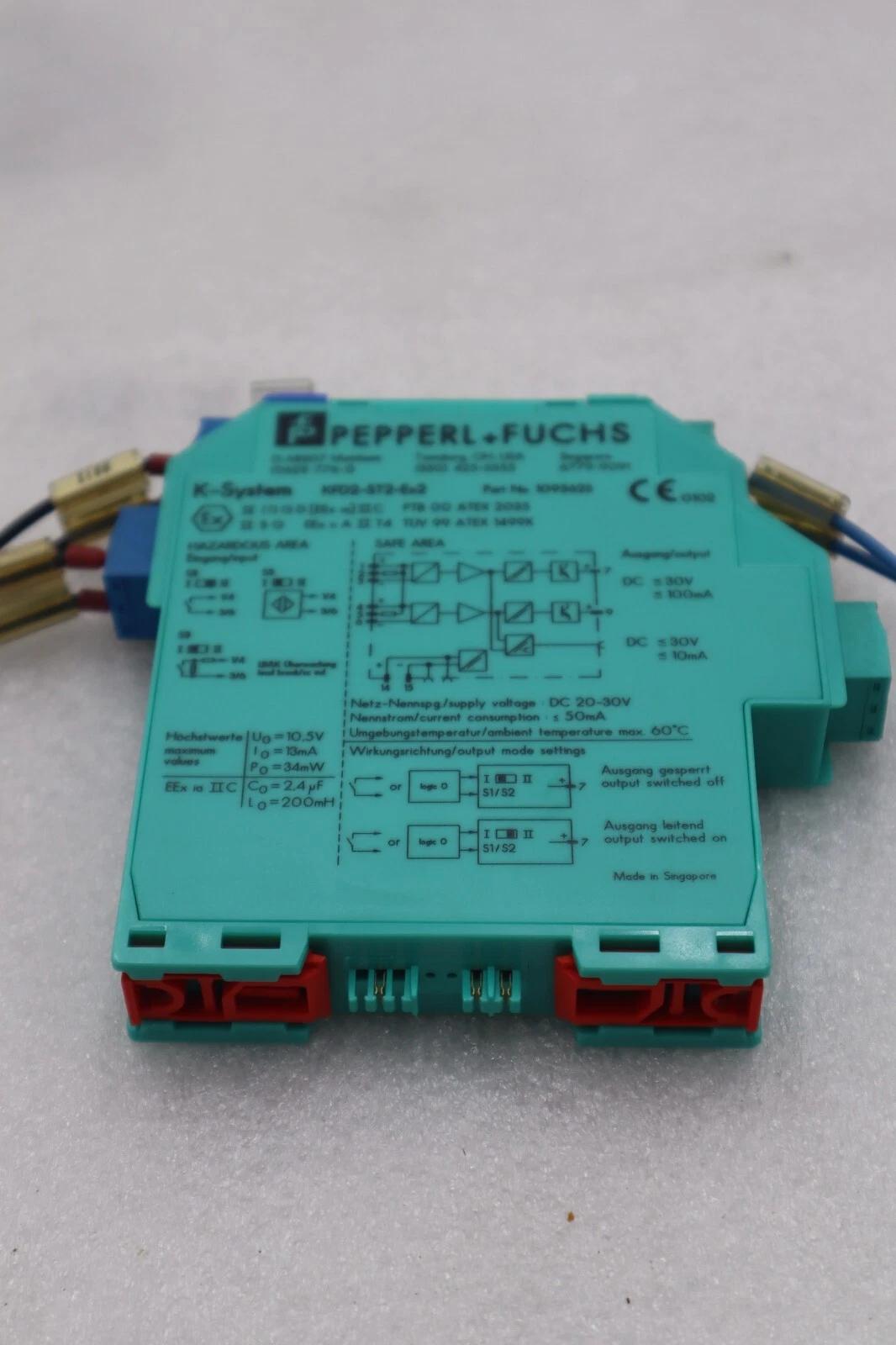 Pepperl + Fuchs KFD2-ST2-Ex2 Switch Amplifier K-System 1095625 STOCK K-3830 - Image 5