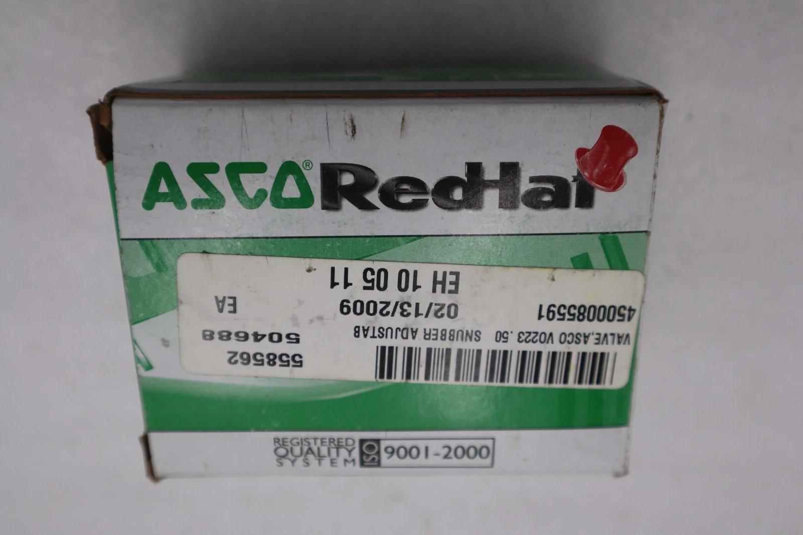 NEW ASCO V0223 Brass Flow Control Valve Without Manual STOCK G829A - Image 4