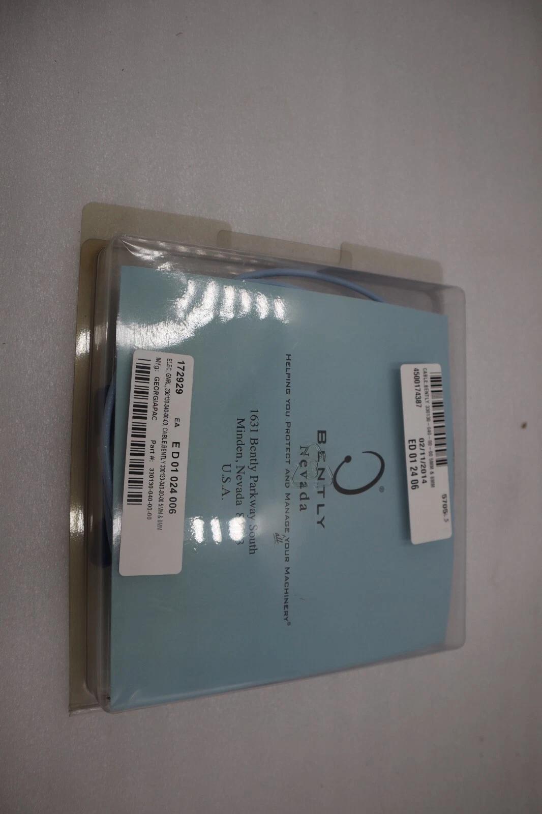Bently Nevada 330130-040-00-00 CABLE 3300XL 8mm, new, STOCK G482A - Image 2