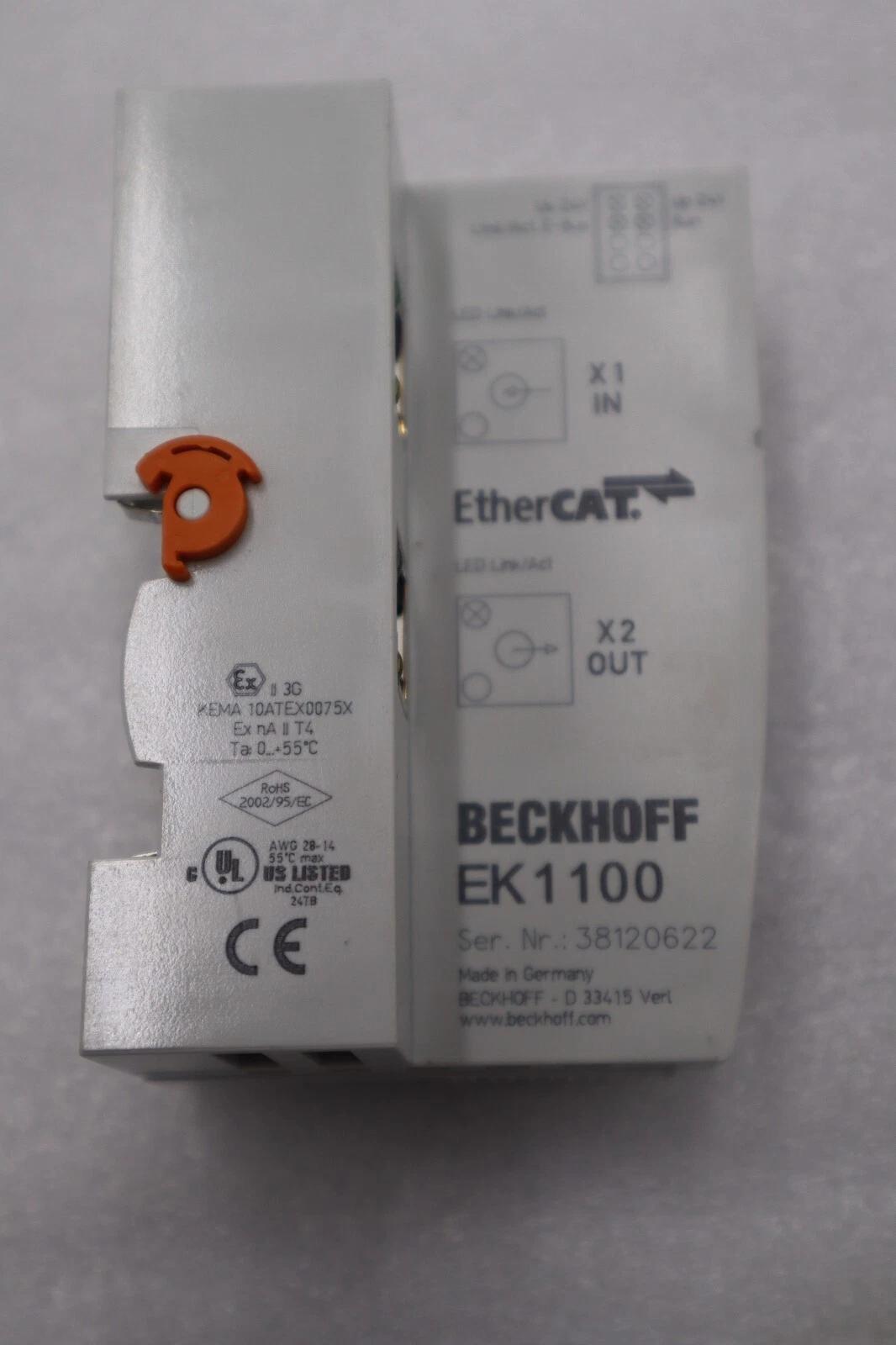 NEW OPEN BOX BECKHOFF EK1100 EtherCAT terminal module STOCK L-61-C - Image 1