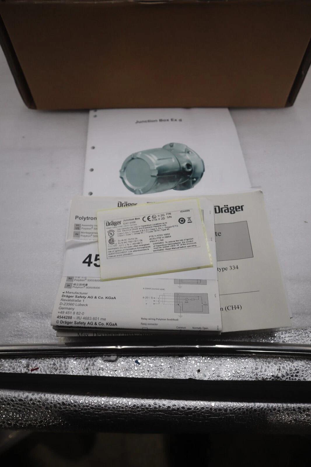 DRAGER PIR7000 334 NPT HART Flammable Gas Detector 6813030 NEW IN BOX STOCK G428 - Image 2