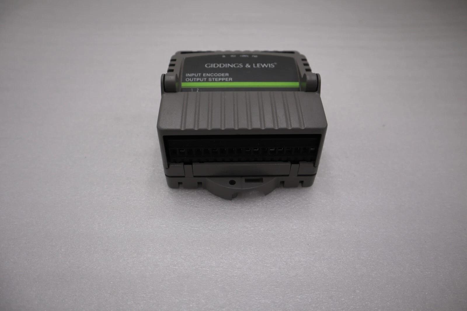 GIDDINGS & LEWIS M.1017.3143 R5 STEPPER OUTPUT ENCODER INPUT STOCK 5153A - Image 1