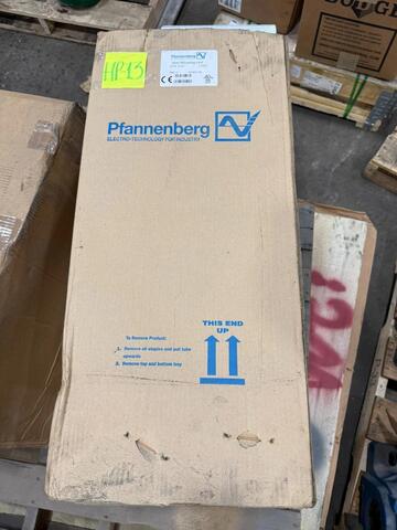 Pfannenberg DTS 3141 P/N13385441255 230V 1PH, 2047/4500 BTUh Cooling Unit - NEW - Image 1