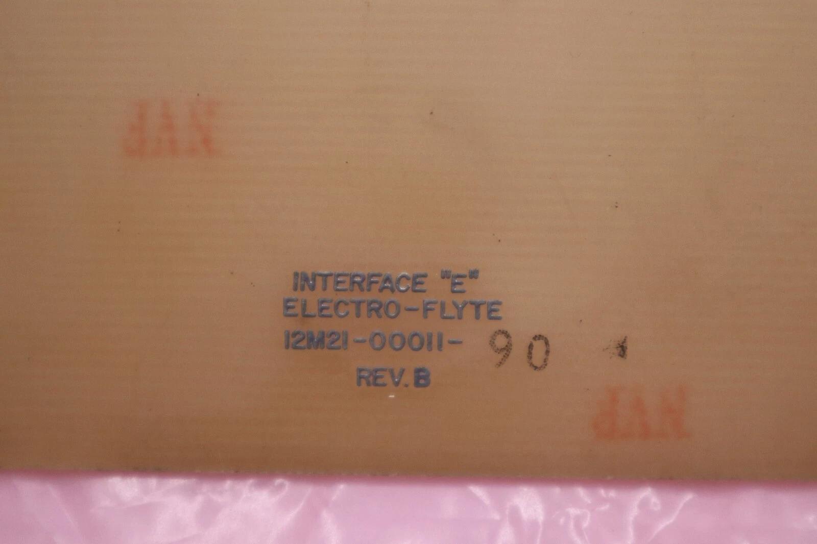 Electro-flyte 12m21-00011-90 rev b regulator card stock 3758a - Image 3