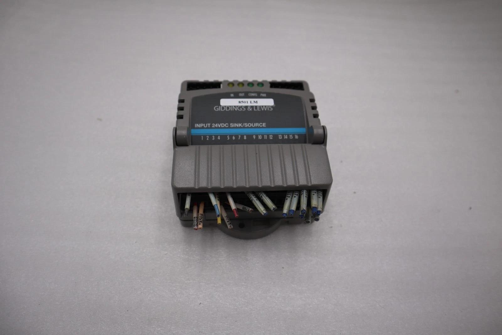 Giddings & Lewis M.1300.7372 R1 Input Module 24VDC SINK/SOURCE STOCK 5176A - Image 1