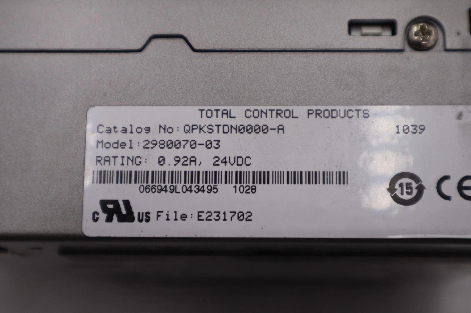 Proface qpk-stdn-0000-a operator interface quickpanel stock 5688 - Image 2