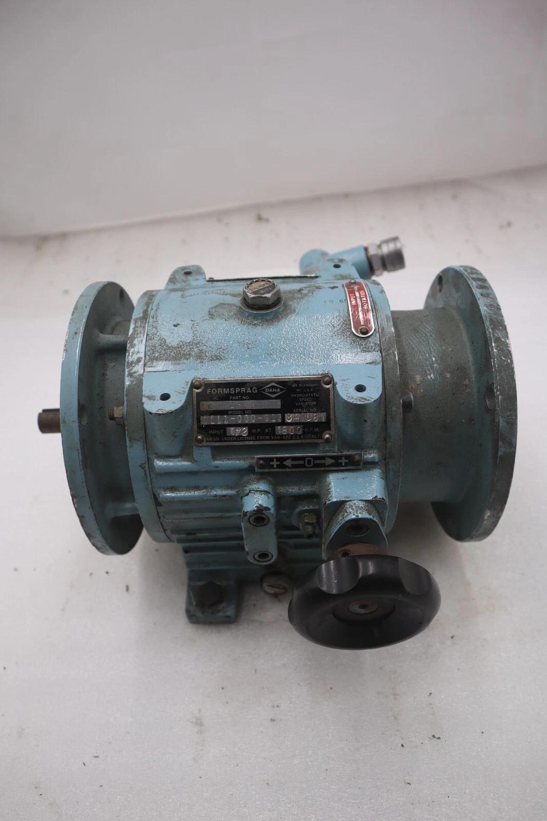 Formsprag dana 840081 hydrostatic speed variator stock #m-60 - Image 3