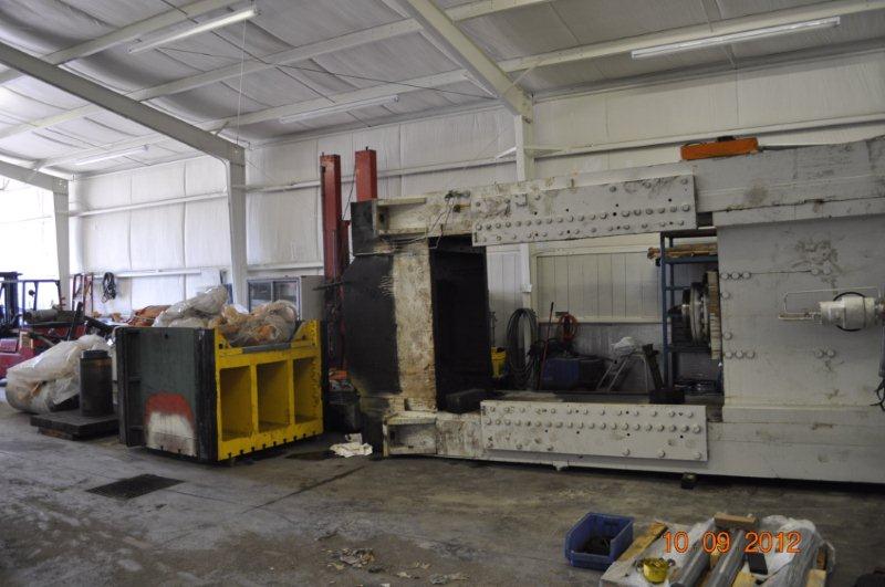600 Ton, Pacific #600-5-SCSS, 30" stroke, 48" daylight, 67" x 60" bed, cushion, t-slot ram, 1964 - Image 5