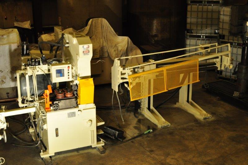 3" Haven #873, .5"-3"capacity, Allen-Bradley controls, 20' bundle rack, 1995 - Image 1