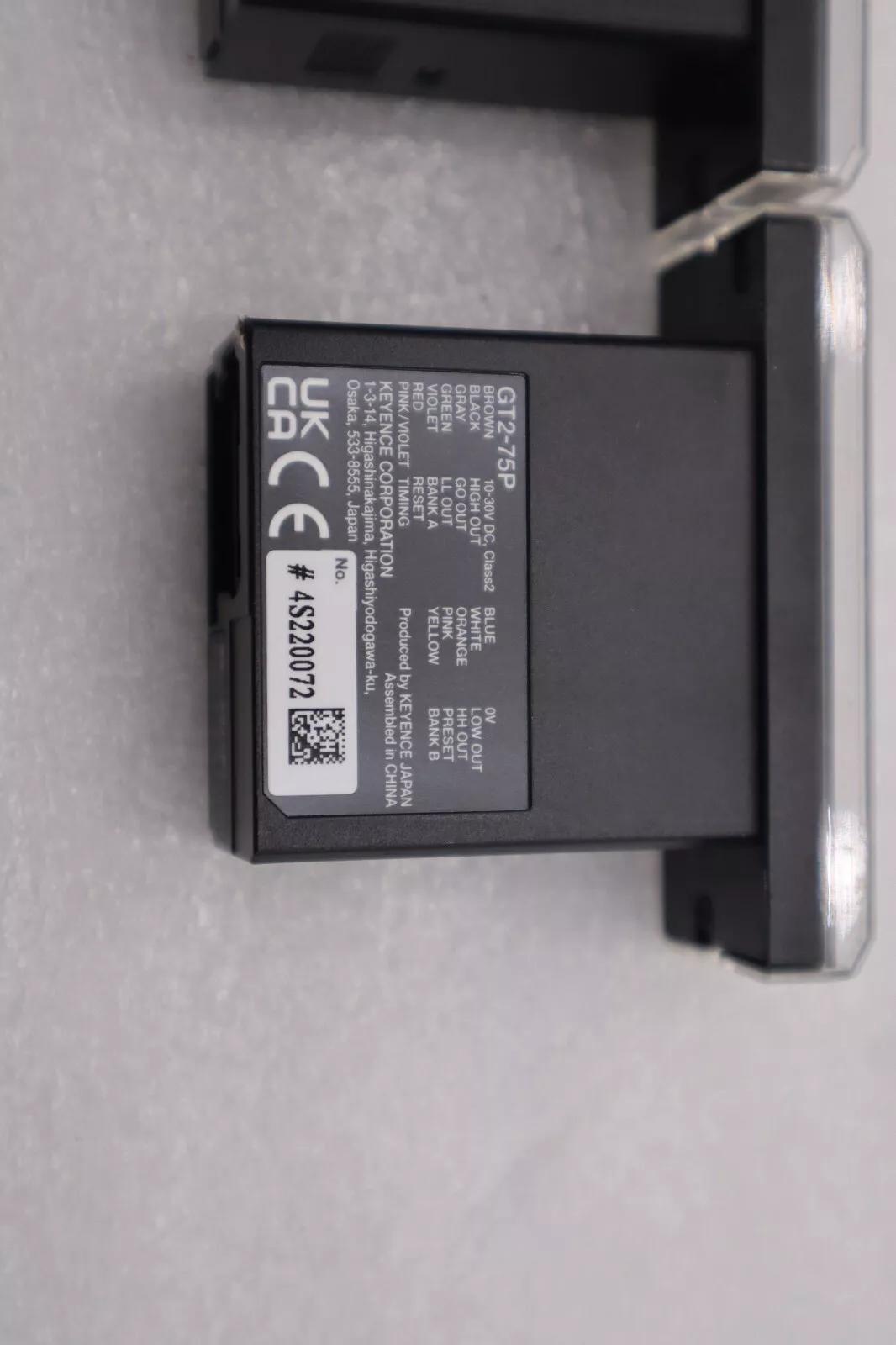 NEW OPEN BOX Keyence GT2-75P Sensor Amplifier STOCK K-670-C - Image 3