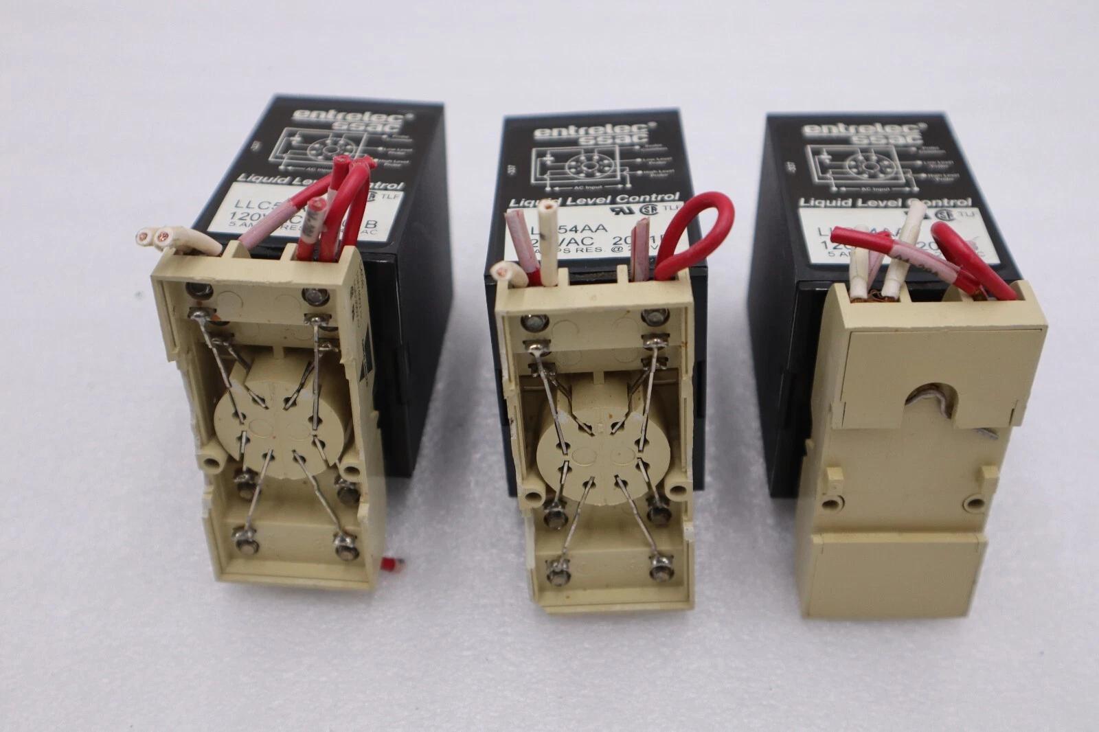 ENTRELEC SSAC LLC44A5A LIQUID LEVEL CONTROL 120VAC STOCK K-49-A - Image 3