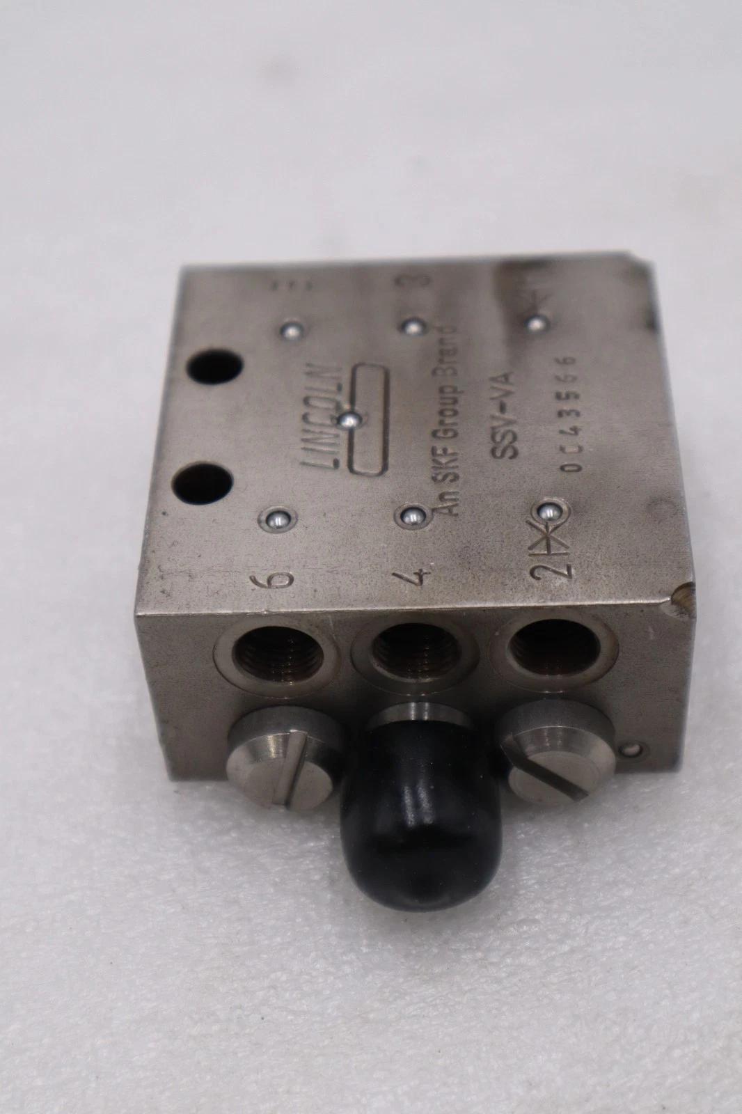 LINCOLN SKF SSV-VA 0C43566 DIVIDER VALVE BLOCK STOCK H1032A - Image 3
