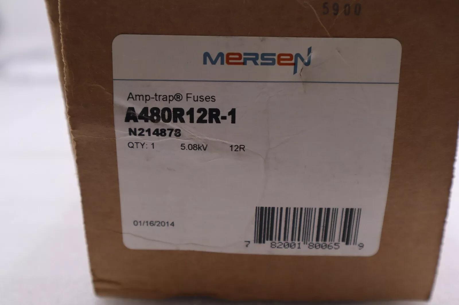 Mersen a480r12r-1he / a480r12r1he amp-trap fuse stock l-28 - Image 1