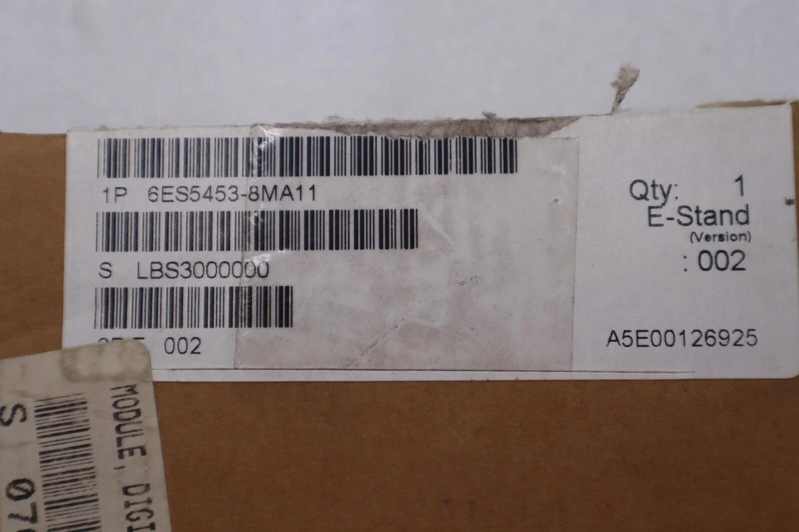 Siemens 6es5453-8ma11 digital output module new stock #k-1198a - Image 3