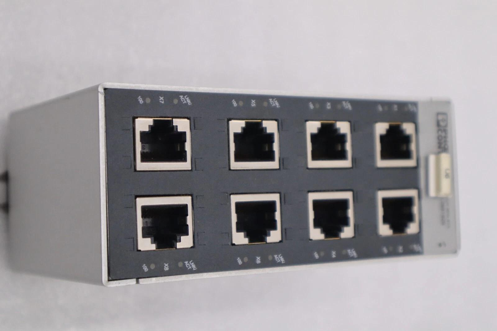 Phoenix Contact FL Switch SFN 8TX 8-Port Industrial Ethernet STOCK K-94C - Image 1