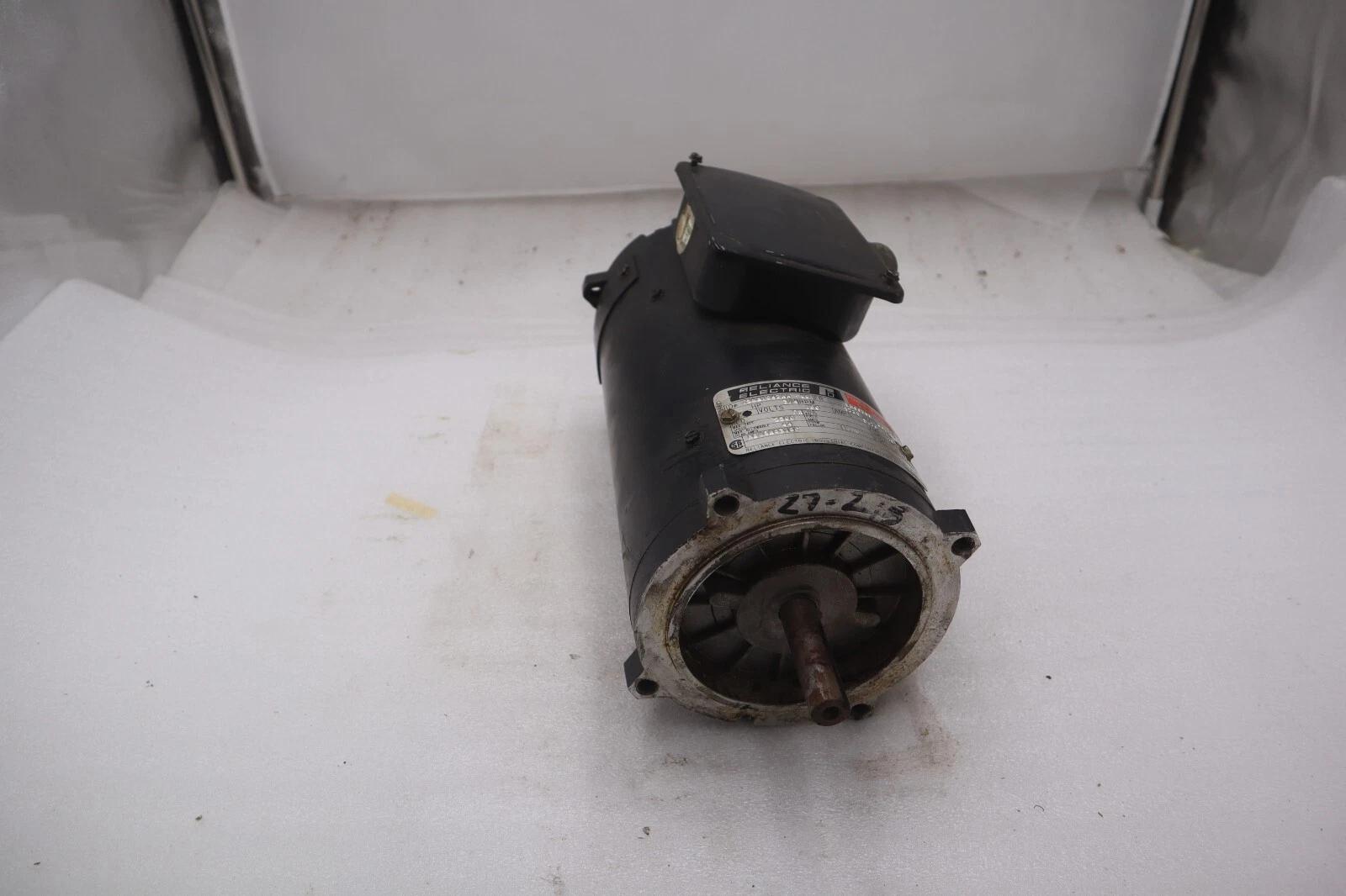 Reliance electric t56h1042aa-uu duty power motor 3/4 hp stock #m-52 - Image 6