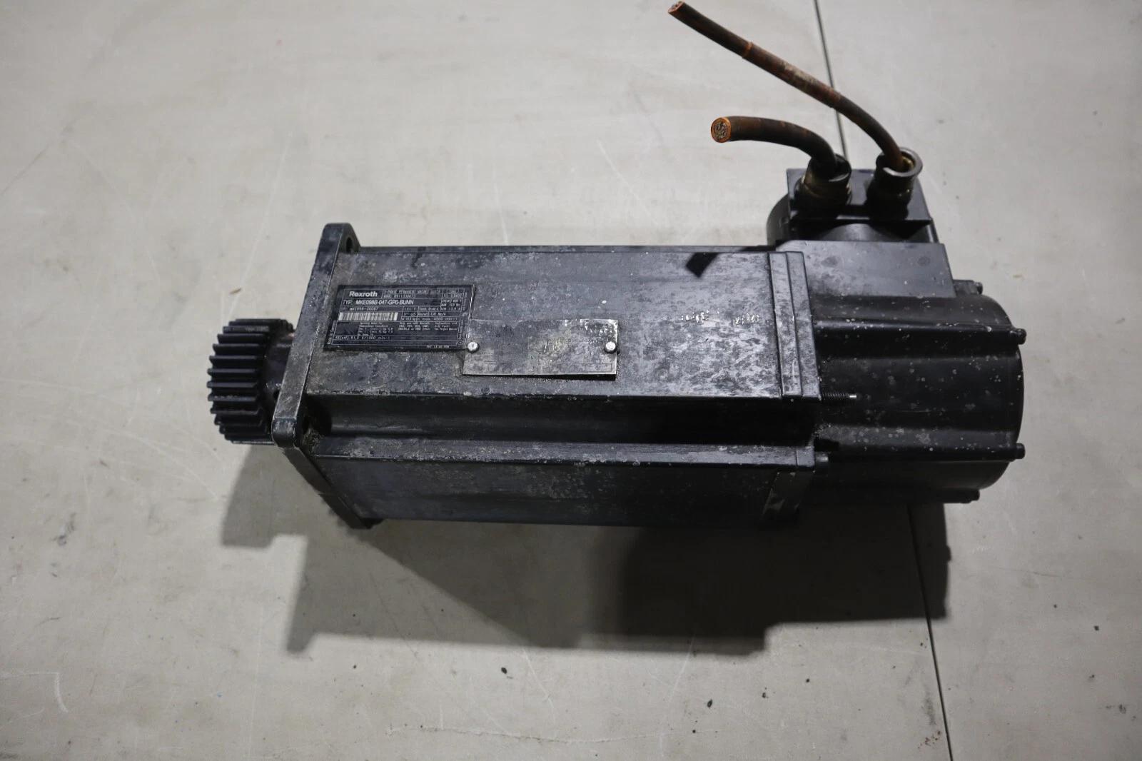REXROTH MKE098B-047-GP0-BUNN / R911330073 HAZARDOUS LOCATION SERVO MOTOR #S-667 - Image 1