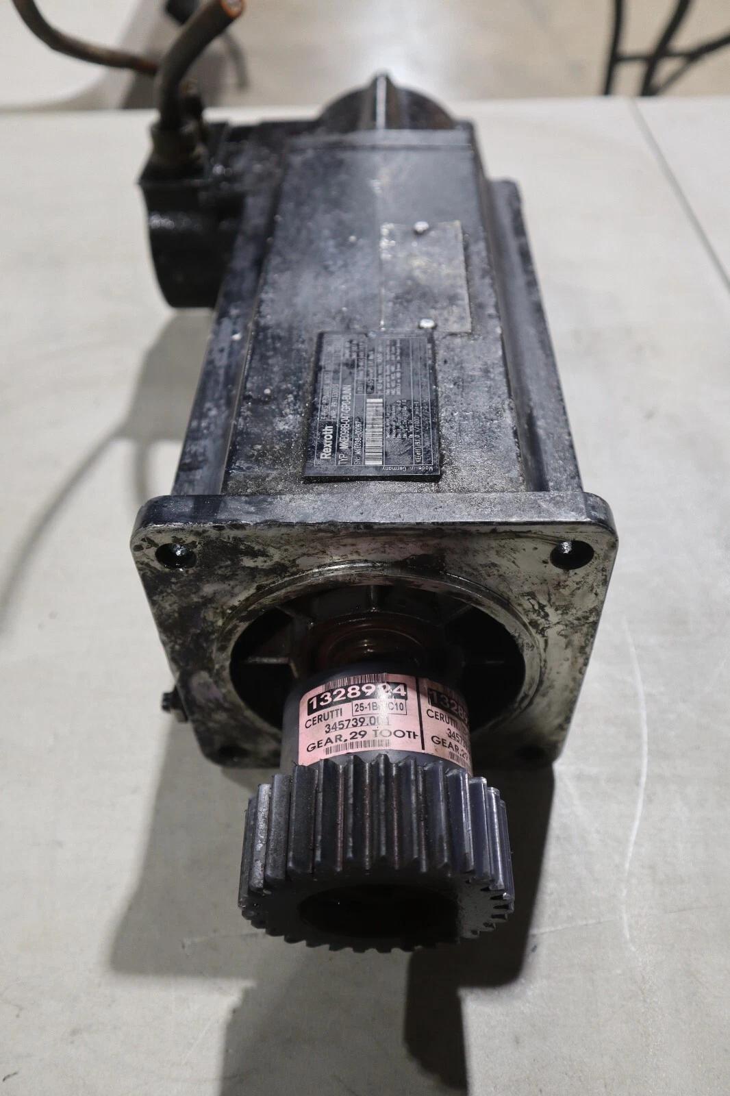 REXROTH MKE098B-047-GP0-BUNN / R911330073 HAZARDOUS LOCATION SERVO MOTOR #S-667 - Image 3