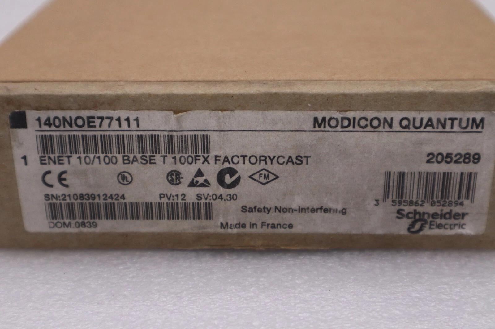 140NOE77111 Modicon Excellent Ethernet 140-NOE-771-11 SEALED NEW UNIT STOCK G345 - Image 2